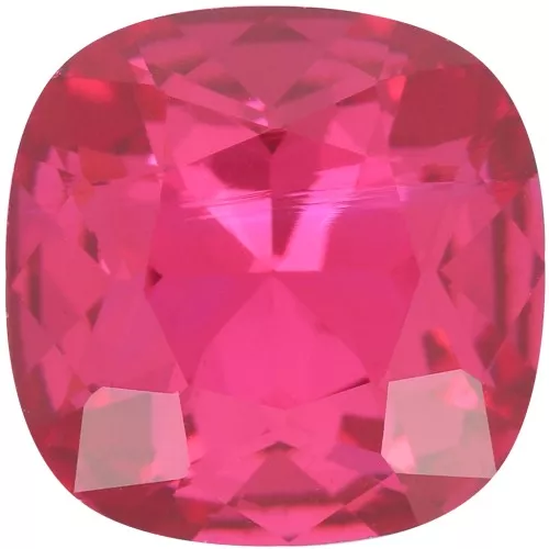 Cabochon quadrato Aurora A4470 12 mm - Rose x1