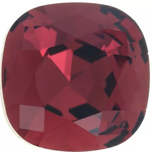 Cabochon quadrato Aurora A4470 12 mm - Burgundy x1