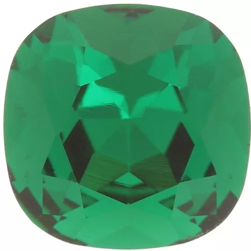 Cabochon quadrato Aurora A4470 12 mm - Emerald x1