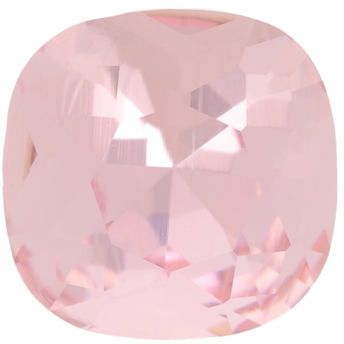 Cabochon quadrato Aurora A4470 12 mm - Light Rose x1