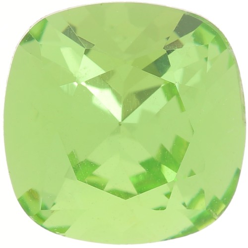 Cabochon quadrato Aurora A4470 12 mm - Peridot x1