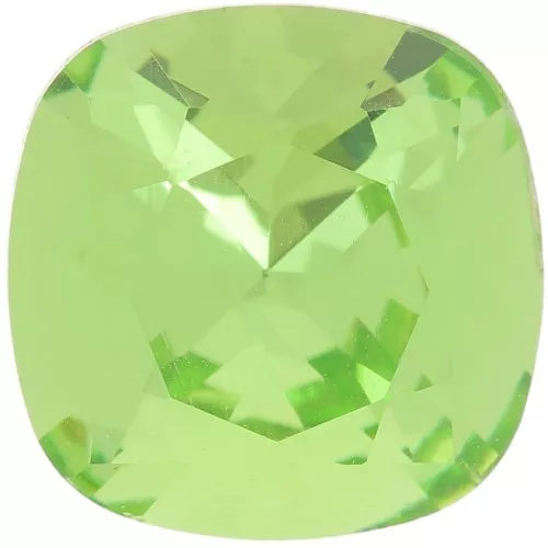 Cabochon quadrato Aurora A4470 12 mm - Peridot x1