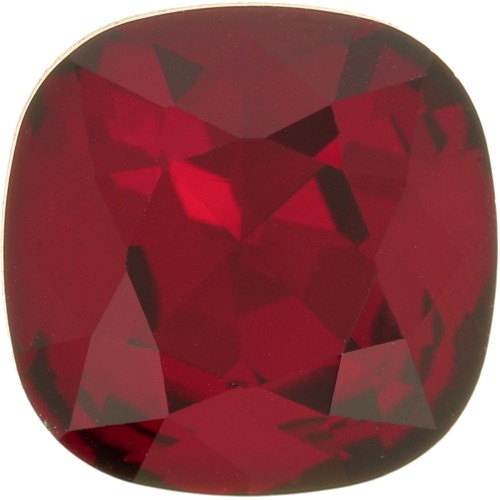 Cabochon quadrato Aurora A4470 12 mm - Siam x1