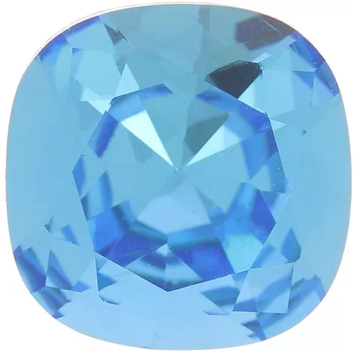 Cabochon quadrato Aurora A4470 12 mm - Aquamarine x1