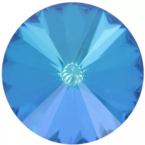 Cabochon Aurora A1122 Rivoli 14 mm - Cristallo blu bermuda x1