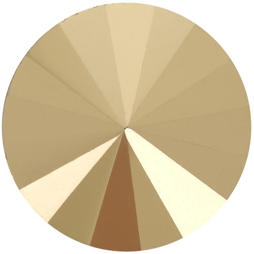 Cabochon Aurora A1122 Rivoli 14 mm - Cristallo Dorado x1