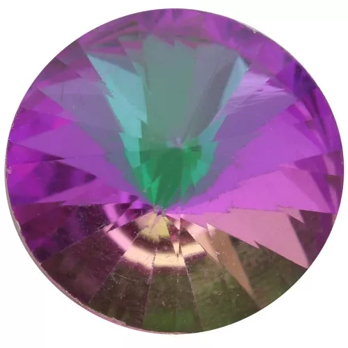 Cabochon Aurora A1122 Rivoli 14 mm - Eliotropio di cristallo x1