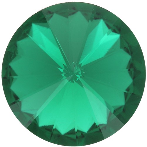 Cabochon Aurora A1122 Rivoli 14 mm - Smeraldo x1
