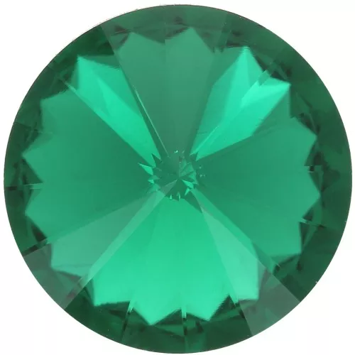 Cabochon Aurora A1122 Rivoli 14 mm - Smeraldo x1