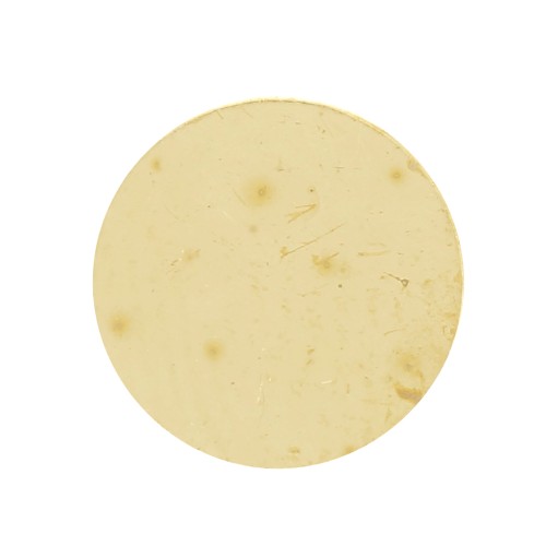 Disco 8 mm - spessore 0,8 mm - ottone grezzo x1