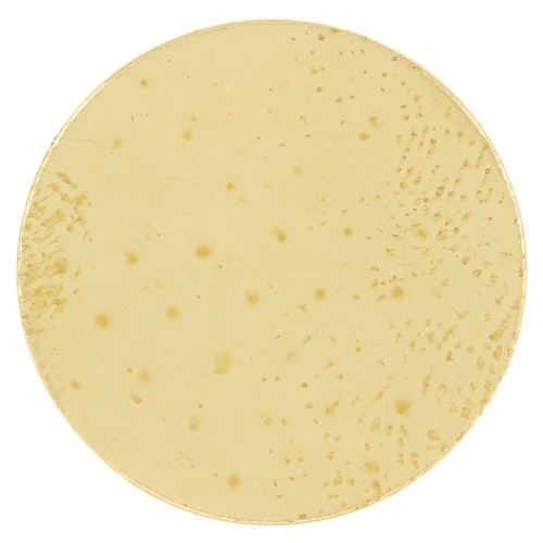 Disco 15 mm - spessore 0,8 mm - Ottone grezzo x1