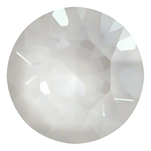 Cabochon PureCrystal 1088 8mm Crystal Electric White Ignite x1