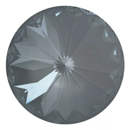 Cabochon PureCrystal 1122 Rivoli 12mm Crystal Dark Grey Ignite x1