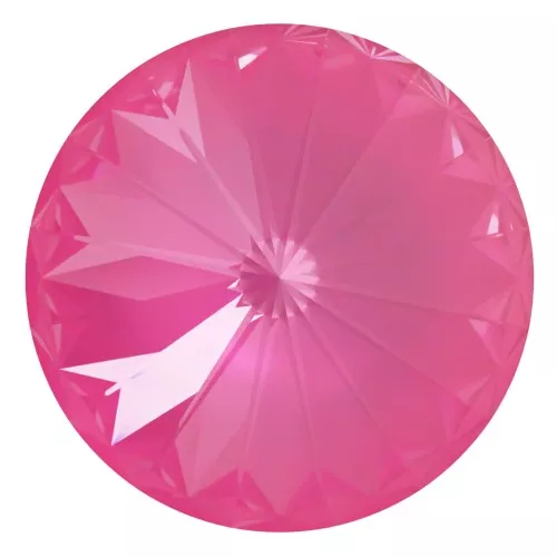 Cabochon PureCrystal 1122 Rivoli 12mm Crystal Electric Pink Ignite x1