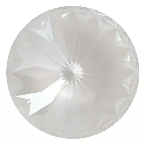 Cabochon PureCrystal 1122 Rivoli 12mm Crystal Electric White Ignite x1