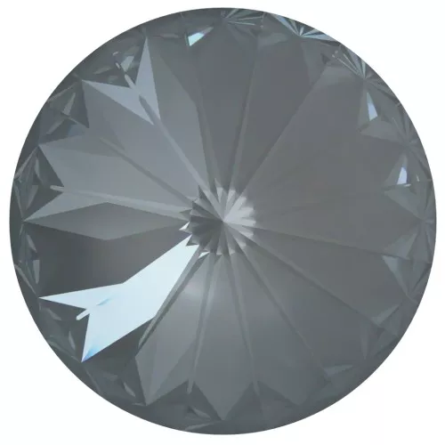 Cabochon PureCrystal 1122 Rivoli mm. 14 Crystal Dark Grey Ignite x1