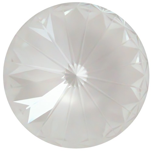 Cabochon PureCrystal 1122 Rivoli mm. 14 Crystal Electric White Ignite x1