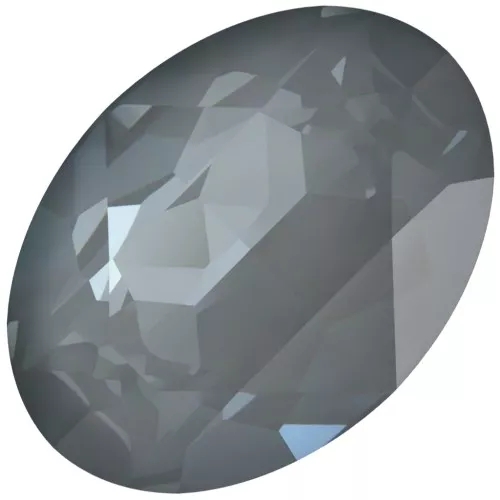 Cabochon PureCrystal 4120 ovale 18x13 mm - Crystal Dark Grey Ignite x1