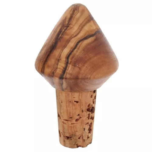 Tappo conico decorativo in legno - Stopper Lee by Puca® 73x42 mm da personalizzare x1