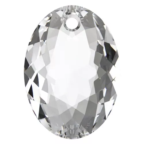 Pendente PureCrystal 6438 Elliptic Cut Pendant 9 mm - Crystal x1