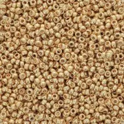 Perline Miyuki 15/0 1052 - Oro galvanizzato x 100 g