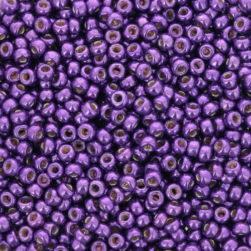 Rocaille Miyuki Duracoat 11/0 5108 - Galvanized Purple Orchid confezione da 100g