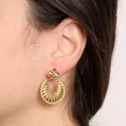 Carissima Orecchini A Perno Oro Rosa 9ct – Sfera Lucida 5 Mm, Eleganti Italiani In Confezione Regalo