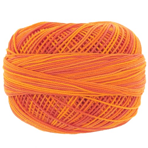 Filo di cotone Lizbeth dimensione 10 Orange n°183 x111m