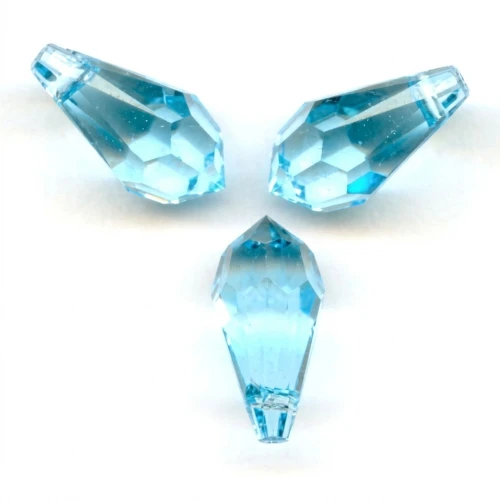 Gocce PureCrystal 6000 Aquamarine mm. 11x5.5 x8
