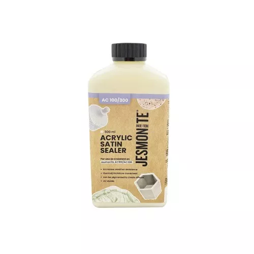 Vernice liquida acrilica riempitiva per pori - impermeabilizzante - Jesmonite x500ml