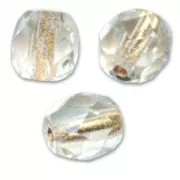 Sfaccettate mm. 3 Crystal Bronze Lined x50