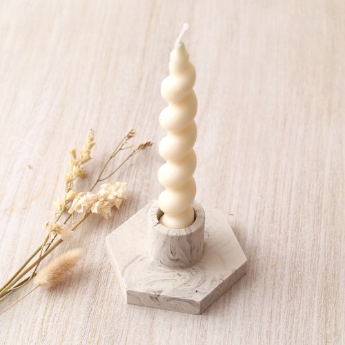 Stampo in silicone per portacandele 10x5x8,2 cm - Jesmonite