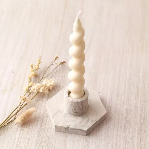 Stampo in silicone per portacandele 10x5x8,2 cm - Jesmonite