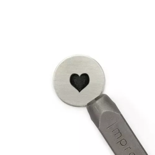 Punzone ImpressArt - 6 mm - Cuore x1