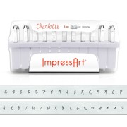 Set di punzoni ImpressArt - 3 mm - Alfabeto minuscolo - Charlotte x33|raw }}