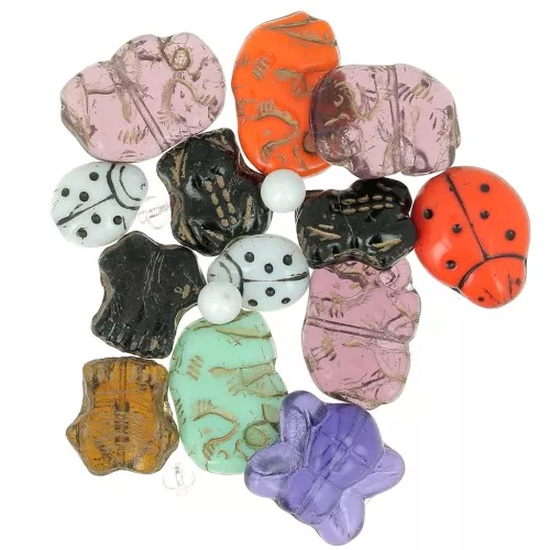 Assortimento di perline di Boemia - Playfull x50g