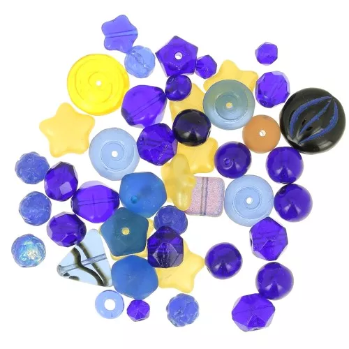 Assortimento di perline di Boemia - Star Sky 1 x50g