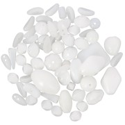 Assortimento di perline di Boemia - White 1 x50g|raw }}