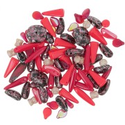 Assortimento di perline di Boemia - Red x20g|raw }}