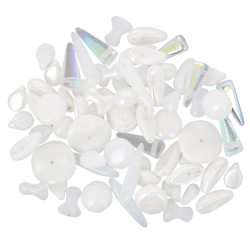 Assortimento di perline di Boemia - Bridal x20g