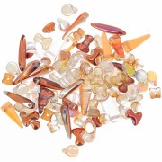 Assortimento di perle di Boemia - Metallic Crystal x20g|raw }}