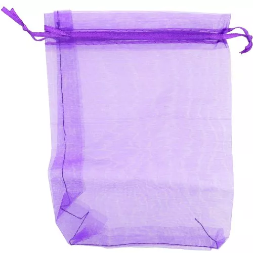 Sacchetto in organza 140x190 mm - Viola x1