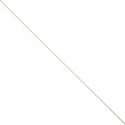 Catena fine per Miyuki Delica 11/0 maglia paloma 0,6 mm - Ottone grezzo x1m