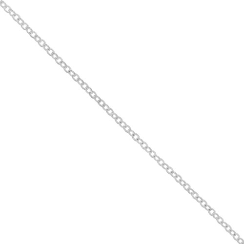 Catena a maglia Forzatina 2,7 mm - Argento x50cm