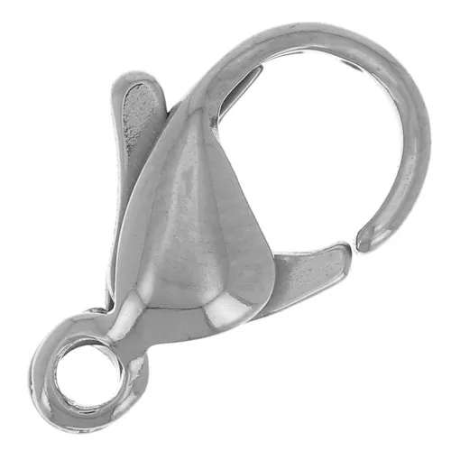 Chiusura a moschettone da 12 mm - Produzione europea - Acciaio inossidabile 316L x1