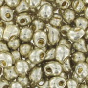 Mini-gocce Miyuki Duracoat mm. 3.4 DP28-4201 - Galv. Silver x8g|raw }}