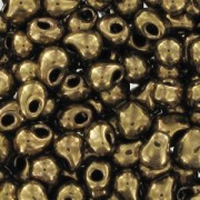 Mini-perline Miyuki 2,8 mm DP28-0457 - Bronzo scuro metallizzato x8g