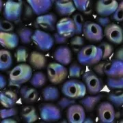 Mini-gocce Miyuki mm. 3.4 DP28-0401FR - Mat Black AB x8g