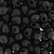 Mini-gocce Miyuki mm. 3.4 DP28-0401F - Mat Black x8g|raw }}