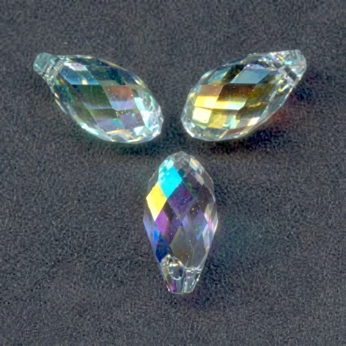 Goccia PureCrystal 6010 Crystal AB mm. 13x6.5 x1